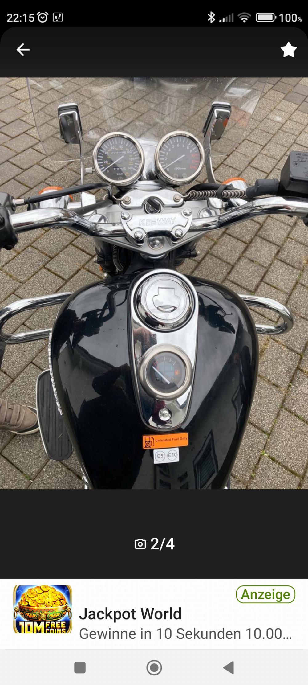 Motorrad verkaufen Keeway Superlight 125 cm Ankauf